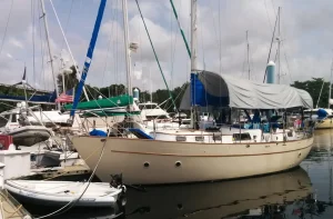 exterior, Fantasia 35, sailboat for sale