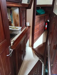 interior, Fantasia 35, sailboat for sale