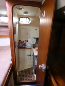 bed, Moody 376, sailboat for sale