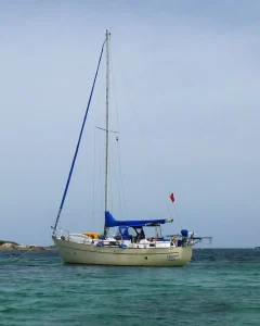 exterior, Fantasia 35, sailboat for sale