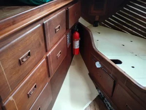 bed, Fantasia 35, sailboat for sale