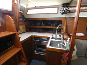 interior, Moody 376, sailboat for sale