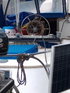 helm, Fantasia 35, sailboat for sale