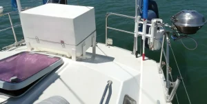 deck, Moody 376, sailboat for sale