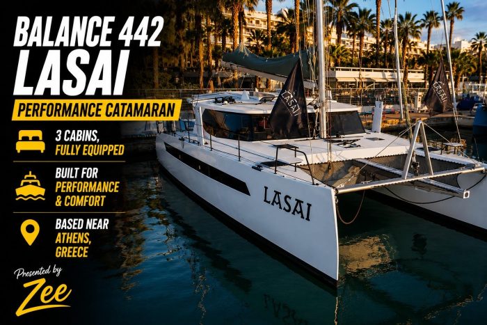 exterior, Balance 442, catamaran for sale