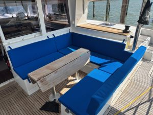 cockpit, Lagoon 400, catamaran for sale