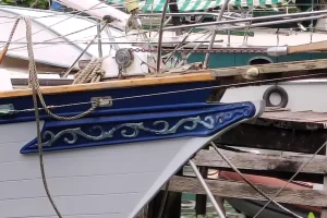 deck, Downeast 38 Cutter, sailboat for sale