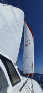 underway, Gemini 105, catamaran for sale