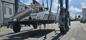 boatyard, Gemini 105, catamaran for sale
