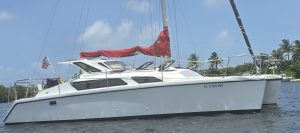 exterior, Gemini 105, catamaran for sale