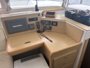 navigation station, Lagoon 400, catamaran for sale