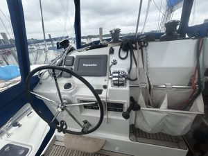 helm, Lagoon 400, catamaran for sale