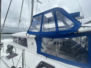 helm, Lagoon 400, catamaran for sale