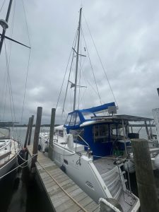 exterior, Lagoon 400, catamaran for sale
