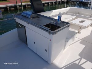 deck, Leopard 43 PowerCat, trawler for sale