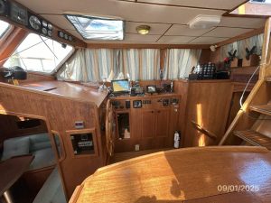 navigation station, Nauticat, sailboat for sale