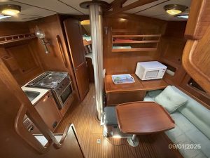 salon, Nauticat, sailboat for sale