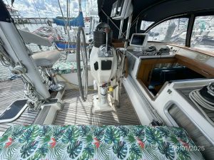 cockpit, Nauticat, sailboat for sale