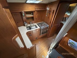 interior, Nauticat, sailboat for sale