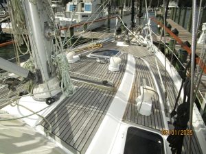 deck, Nauticat, sailboat for sale