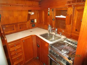 interior, Nauticat, sailboat for sale