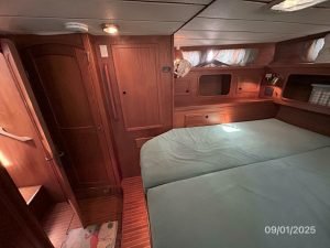 bed, Nauticat, sailboat for sale