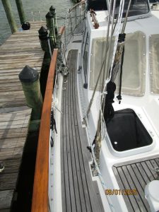 deck, Nauticat, sailboat for sale
