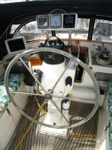 helm, Nauticat, sailboat for sale