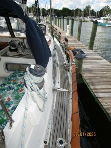 deck, Nauticat, sailboat for sale