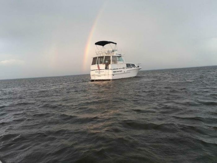 underway, Bertram 46.6, trawler for sale