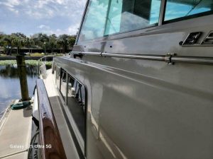 deck, Bertram 46.6, trawler for sale