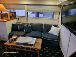salon, Bertram 46.6, trawler for sale