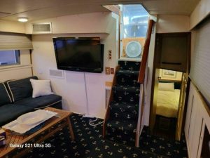 salon, Bertram 46.6, trawler for sale