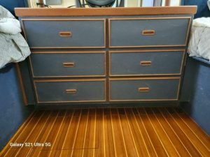 interior, Bertram 46.6, trawler for sale