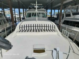 deck, Bertram 46.6, trawler for sale