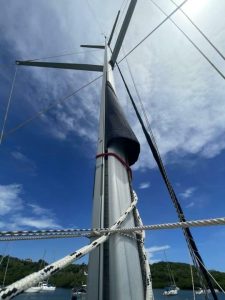 deck, Hunter 44, sailboat for sale