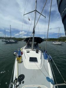 deck, Hunter 44, sailboat for sale