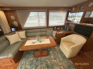 salon, Ocean Alexander 450 Classico, trawler for sale