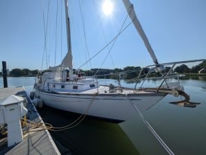 exterior, Mason 43, sailboat for sale