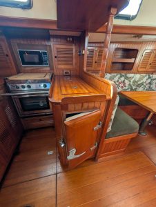 interior, Mason 43, sailboat for sale