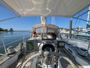 helm, Mason 43, sailboat for sale