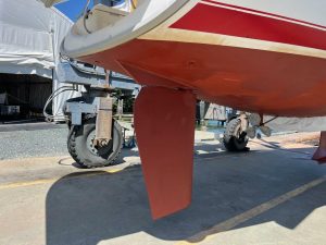 boatyard, Hunter 376, sailboat for sale