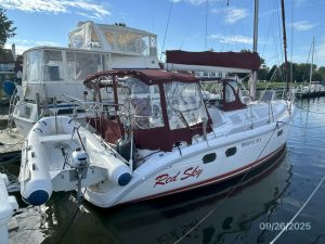 cockpit, Hunter 376, sailboat for sale