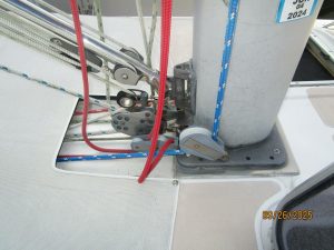 deck, Hunter 376, sailboat for sale