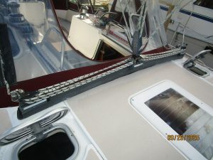 deck, Hunter 376, sailboat for sale
