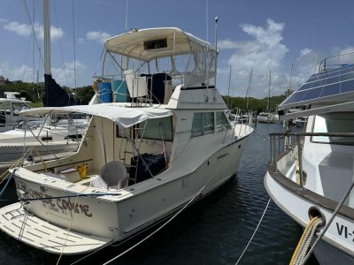 Hatteras 37 Convertible, trawler for sale
