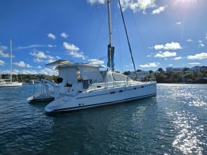 exterior, Leopard 43, catamaran for sale