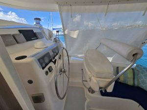 helm, Leopard 43, catamaran for sale