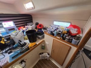 interior, Leopard 43, catamaran for sale