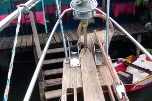 deck, Downeast 38 Cutter, sailboat for sale